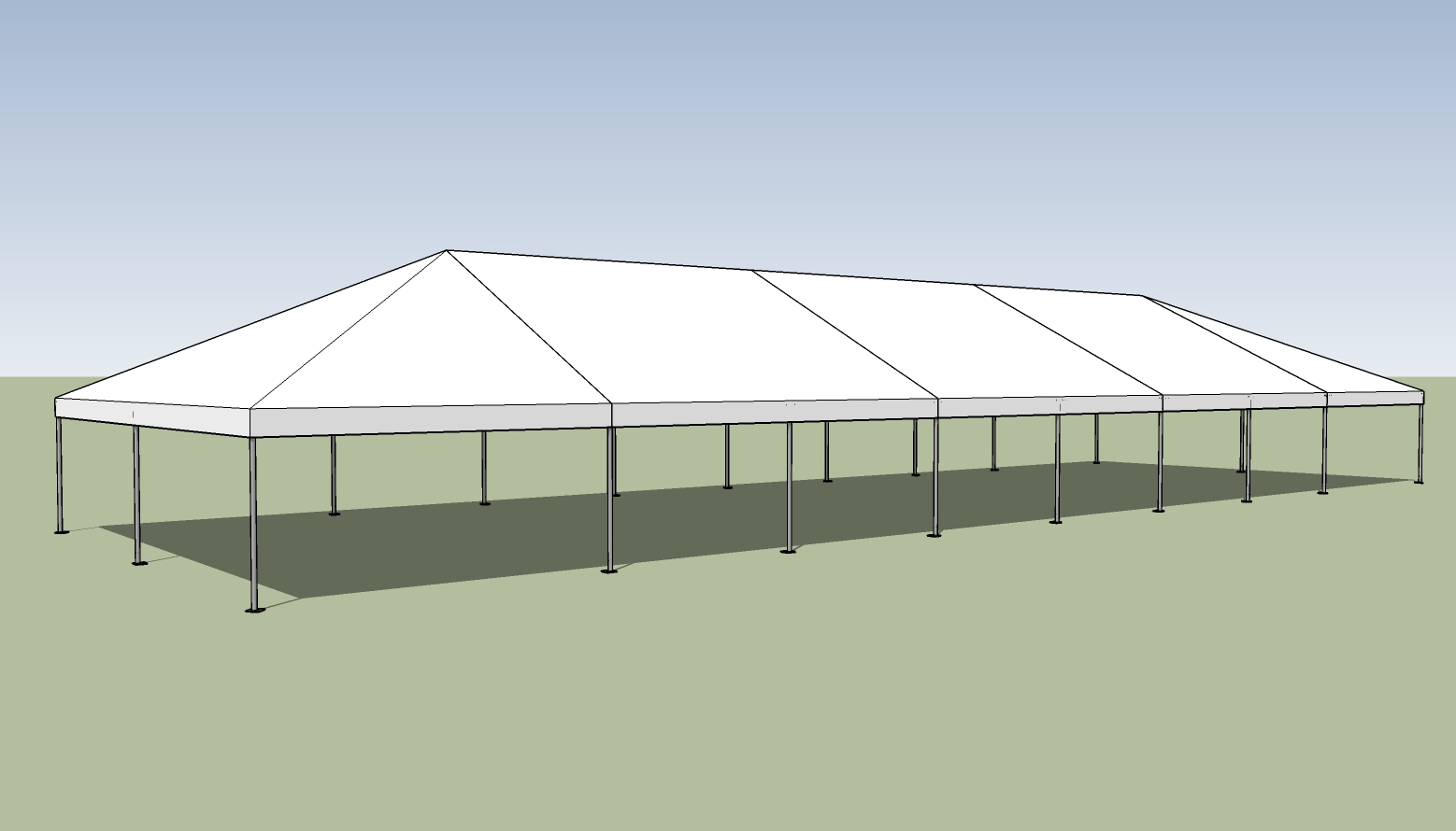 30x90 party tent